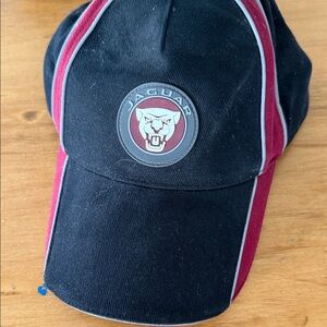 Jaguar Black and Red Cap